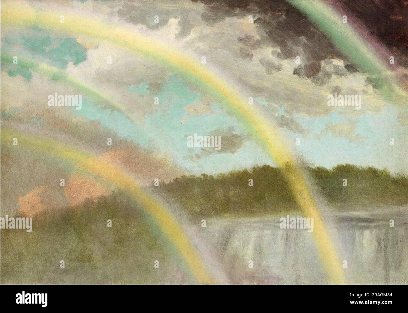 Four rainbows hi-res stock photography and images - Alamy