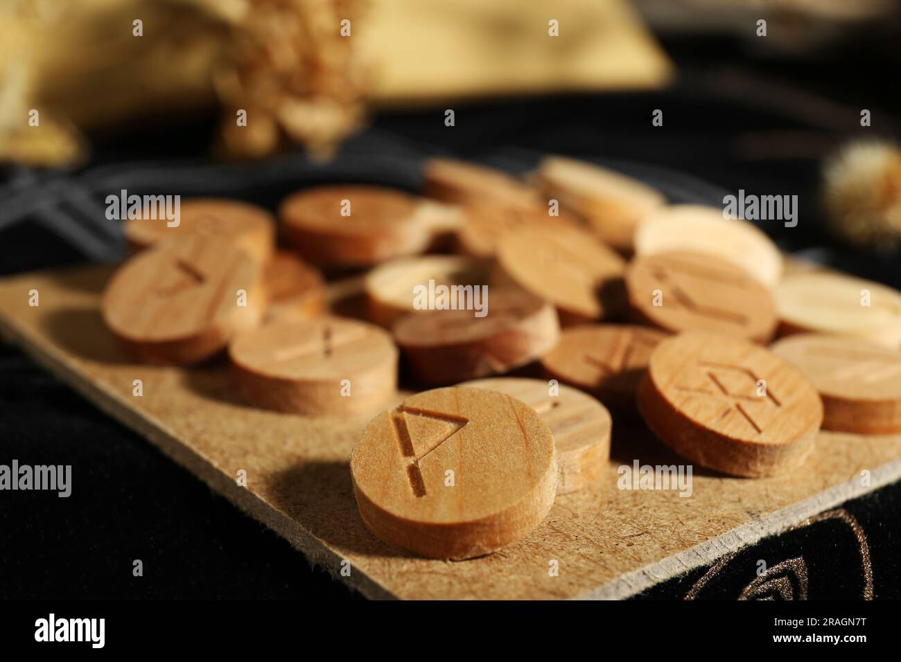 Divining Runes Divination tradition hi-res stock photography and images - Alamy