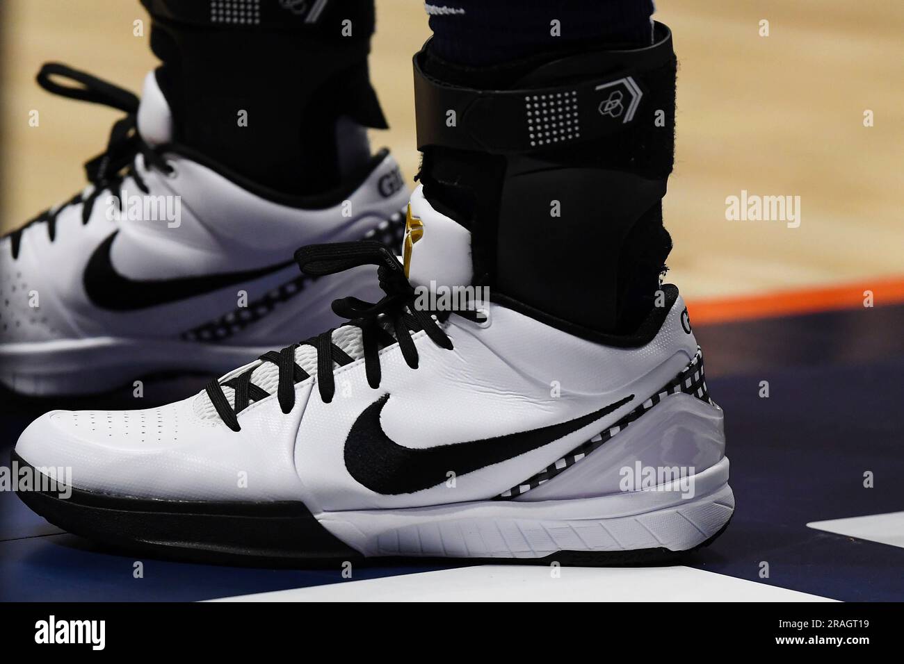 UNCASVILLE, CT - JUNE 25: A detail view of the Nike Kobe 4 Protro