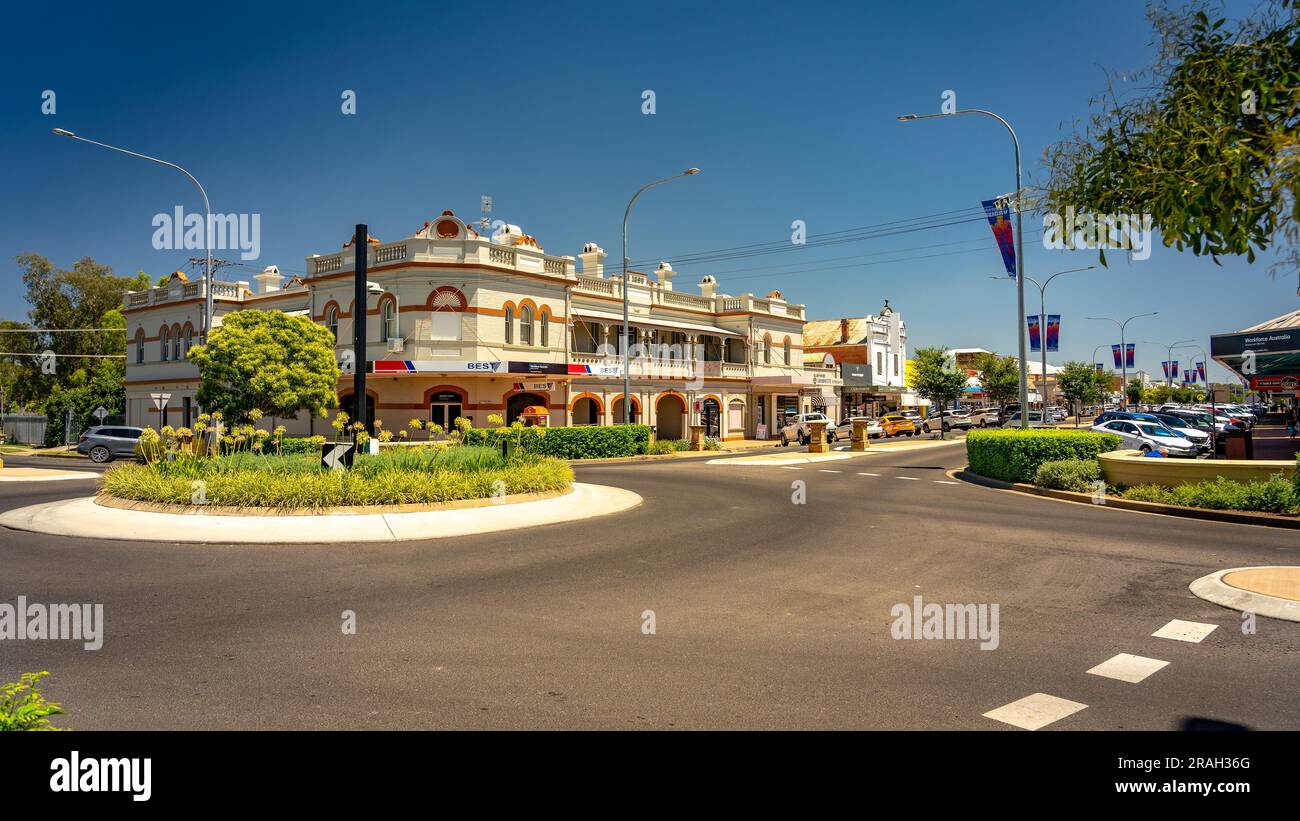 Narrabri, New South Wales, Australia Historical buildings in town Stock Photo Alamy