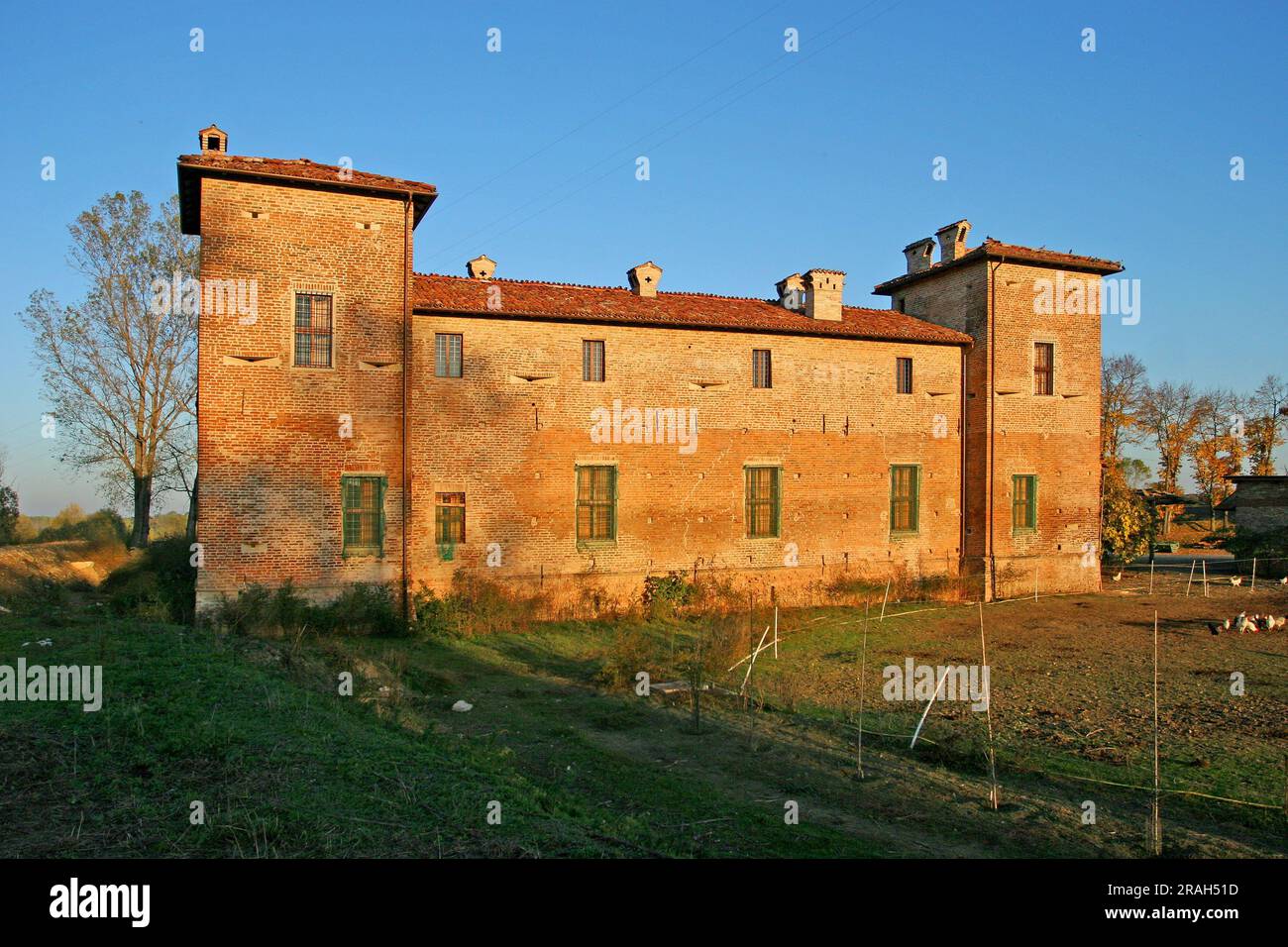 antica Corte Pallavicina,  Polesine Parmense, Parma, Lombardia, Italy Stock Photo