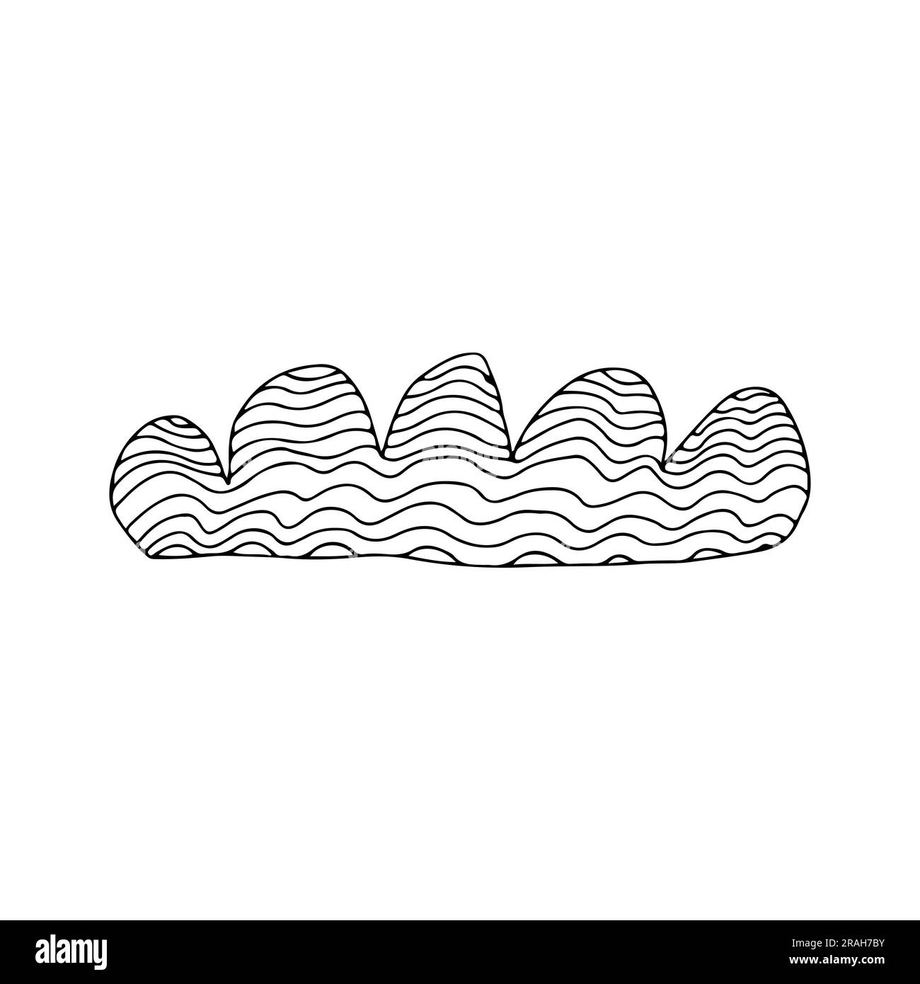 Cute doodle cloud Stock Vector Image & Art - Alamy