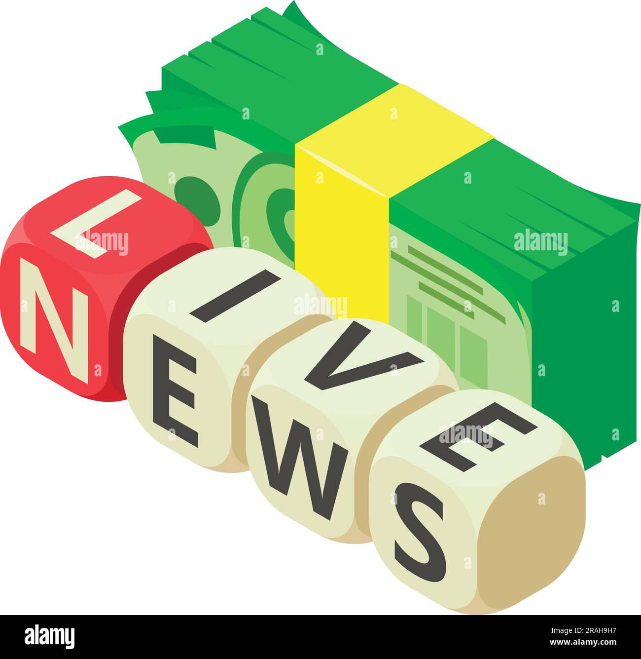 News screensaver Stock Vector Images Alamy