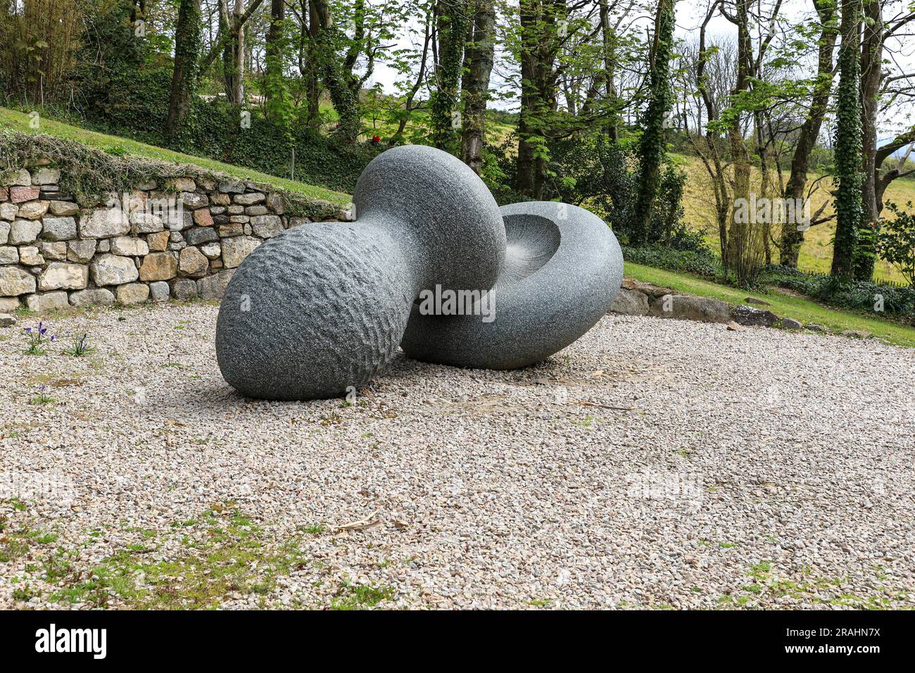 Hassan Marble Sculpture by Peter RandallPage Called 'Slip Of The Lip