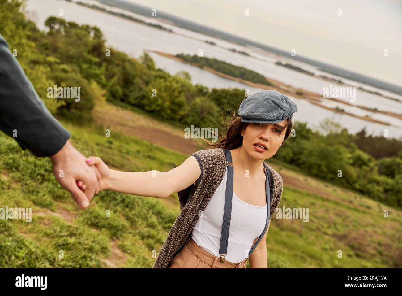 Scottish brunette woman hi-res stock photography and images - Alamy