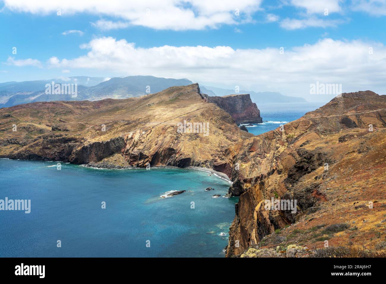 Scenic landscape at Ponta de São Lourenço, Madeira island, Portugal Stock Photo