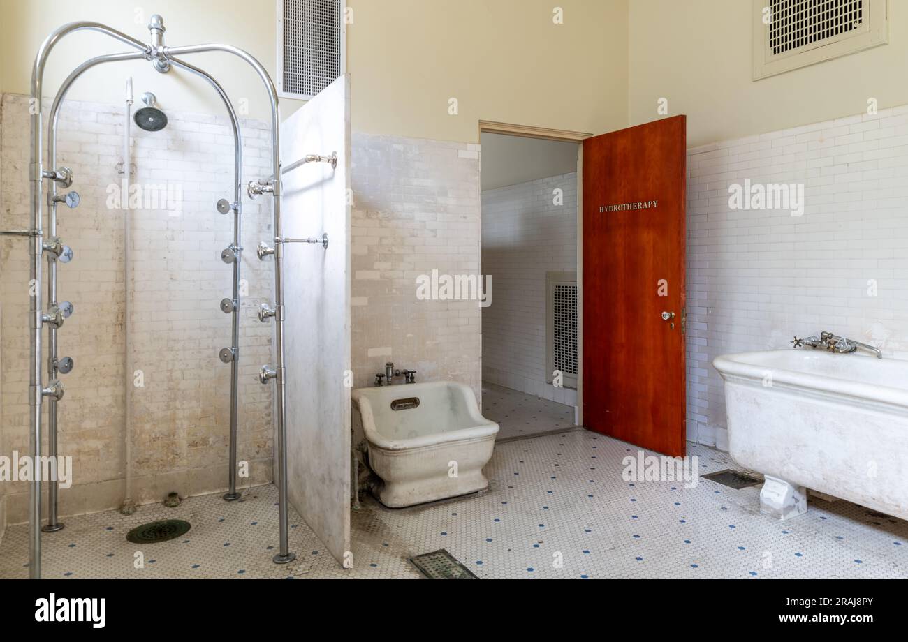 Hot Springs, AR, USA. 4 June 2023. Historic Fordyce Bathhouse in Hot