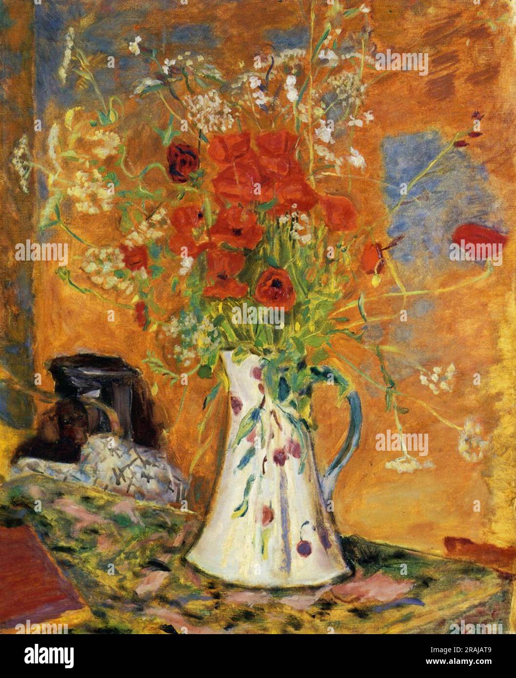 Poppies 1915 by Pierre Bonnard Stock Photo