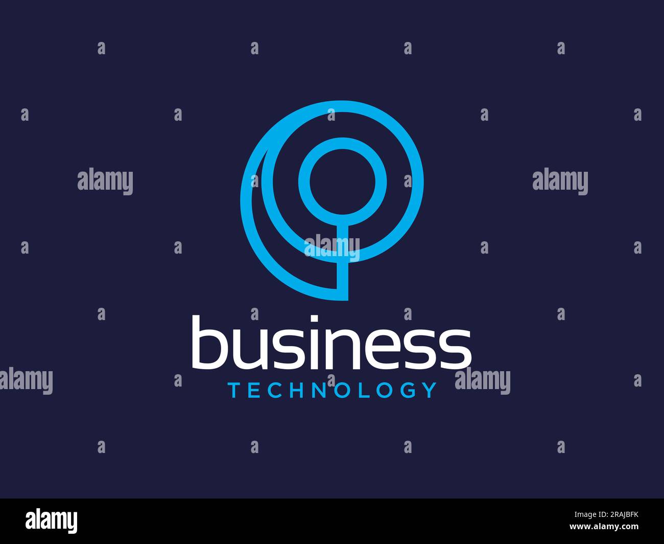 Letter P logo icon design template elements vector sign Stock Vector