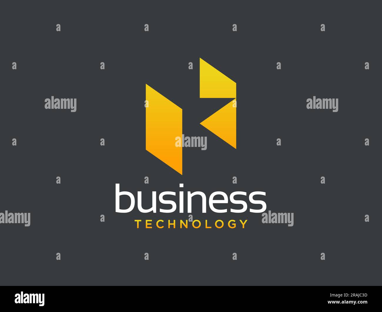 Letter H logo icon design template elements. Stock Vector