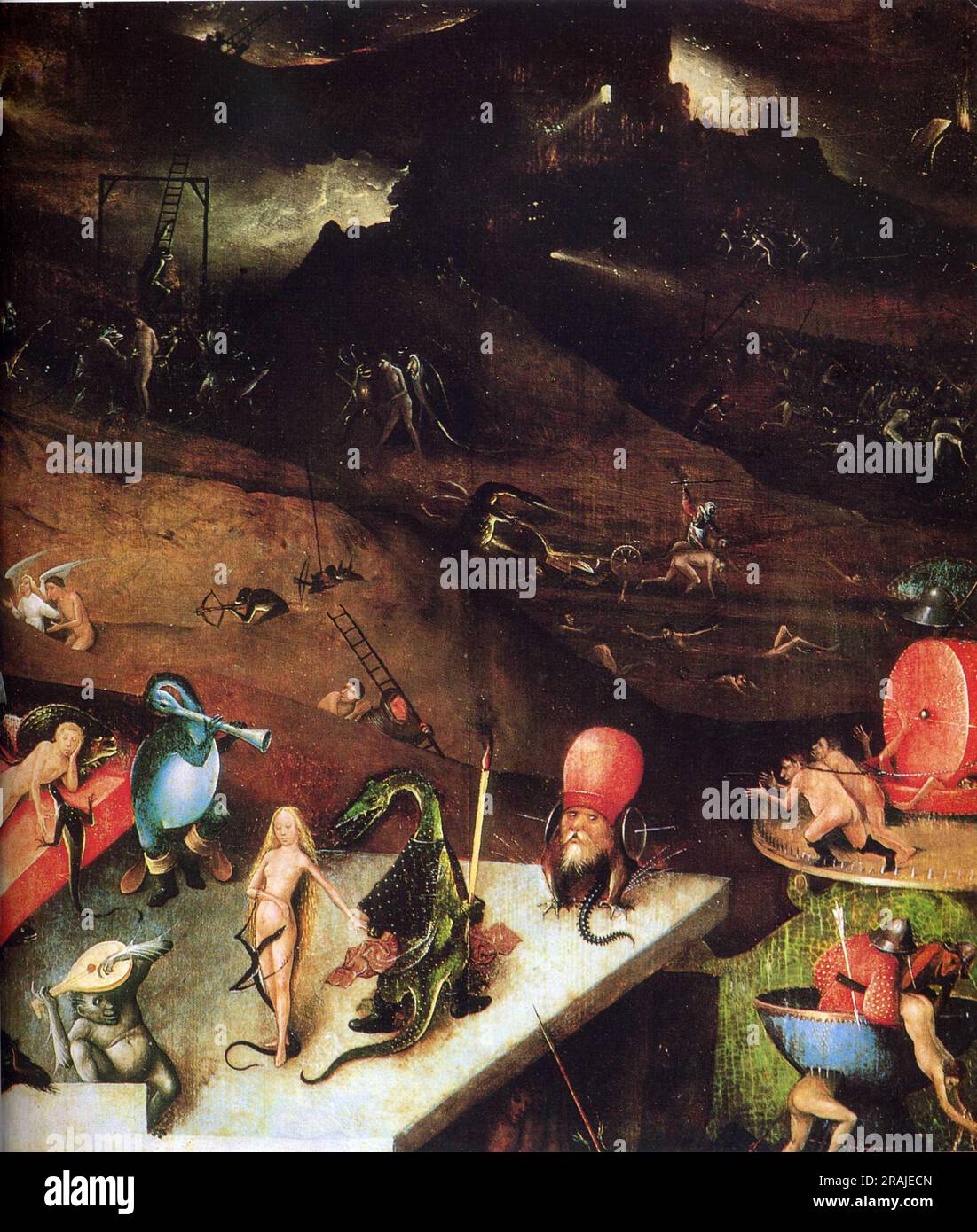 The Last Judgement (detail) 1482 By Hieronymus Bosch Stock Photo - Alamy