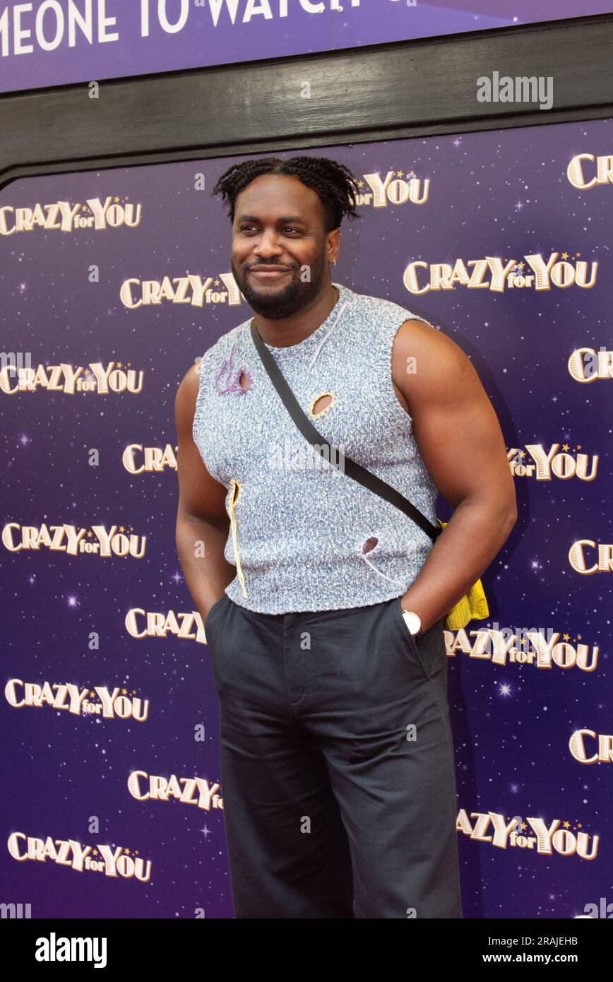 London, 3 July 2023, Crazy For You, opening night arrivals at Gillian