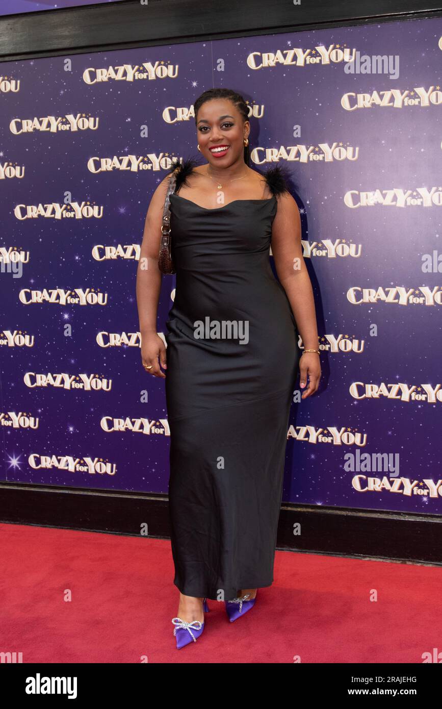 London, 3 July 2023, Crazy For You, opening night arrivals at Gillian