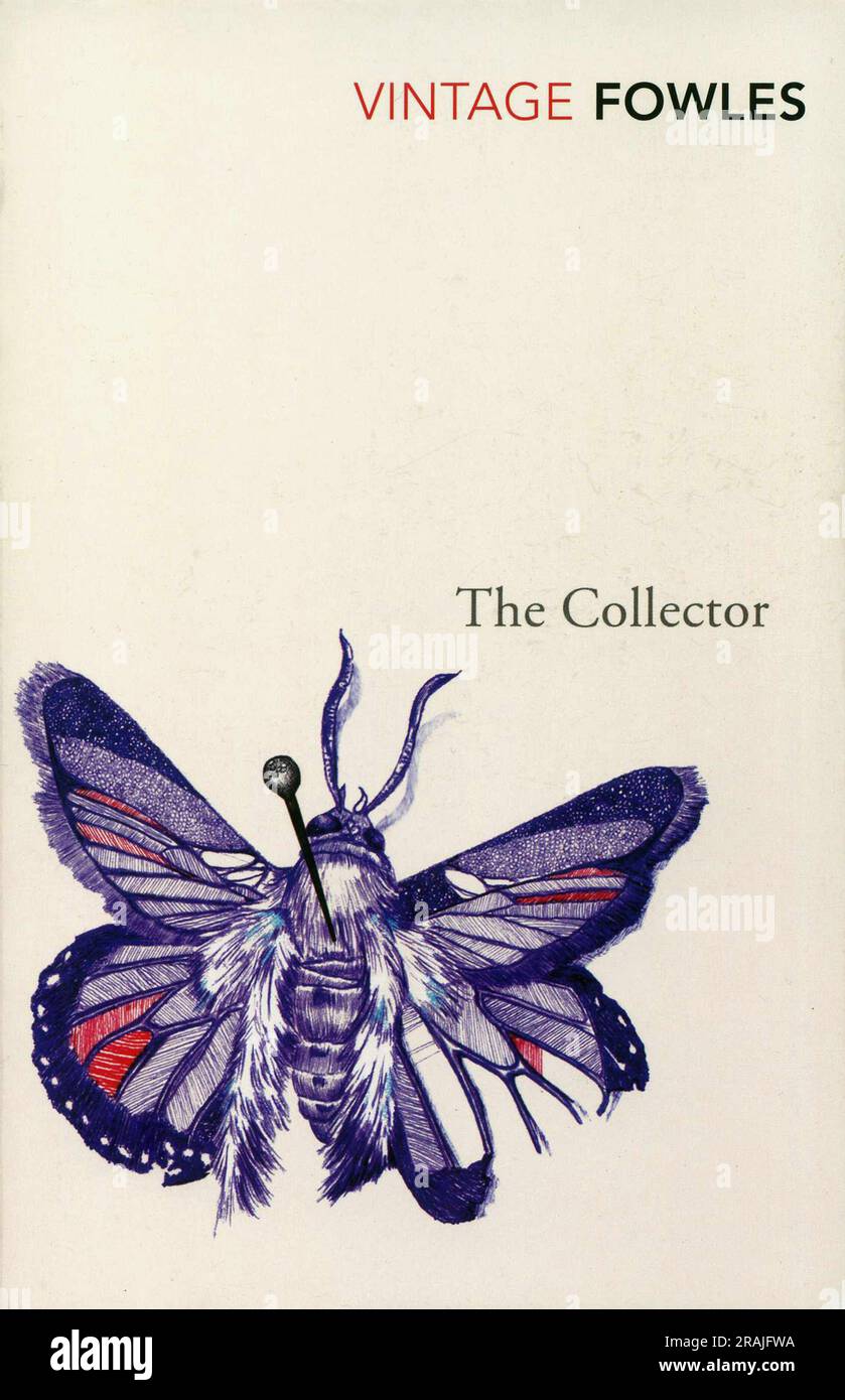 Book cover. "The Collector" by John Fowles Stock Photo Alamy