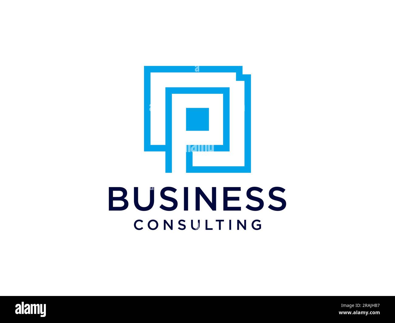 Letter P logo icon design template elements vector sign Stock Vector