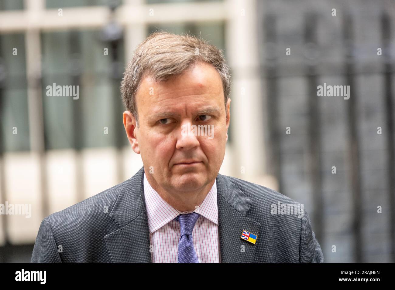 London, UK. 04th July, 2023. Greg Hands, Conservative Party Chair, at a cabinet meeting at 10 Downing Street London. Credit: Ian Davidson/Alamy Live News Stock Photo