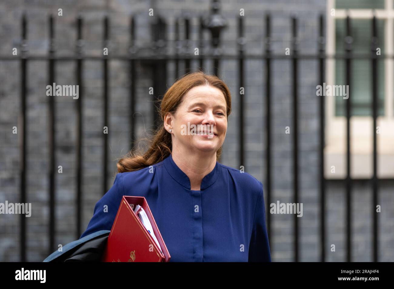 London, UK. 04th July, 2023. Gillian Keegan, Education Secretary, at a cabinet meeting at 10 Downing Street London. Credit: Ian Davidson/Alamy Live News Stock Photo