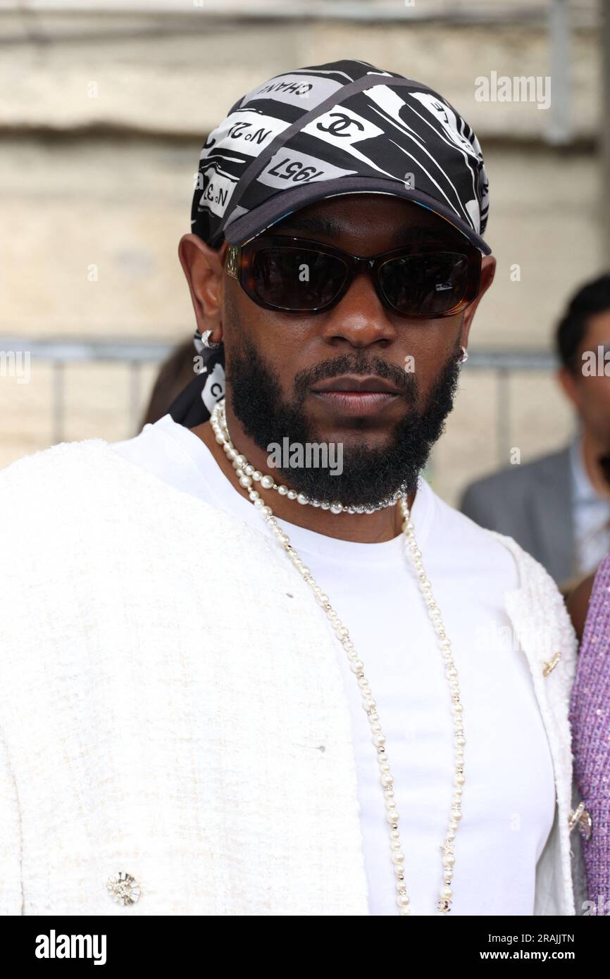 Kendrick Lamar Frontrow @ Chanel Couture Fall/Winter 2023 In Paris