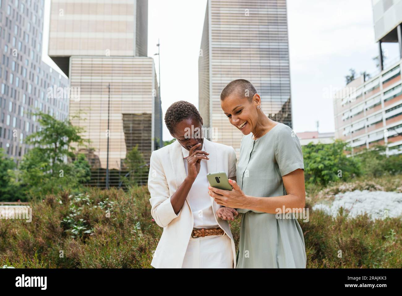Diverse woman laughing hi-res stock photography and images - Alamy