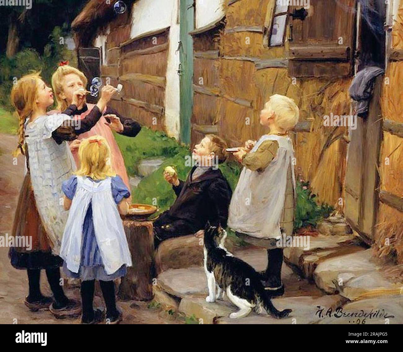 Hans andersen brendekilde hi-res stock photography and