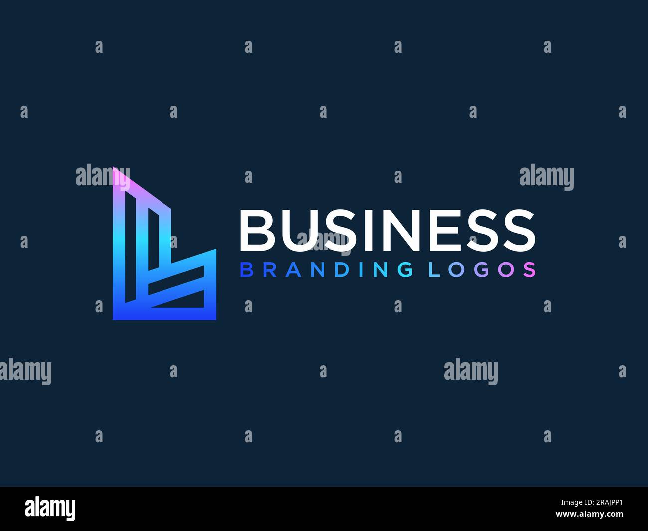 Monogram L logo letter hipster, isometric shape LL emblem 3D parallel thin line, linear initials typography design Stock Vector