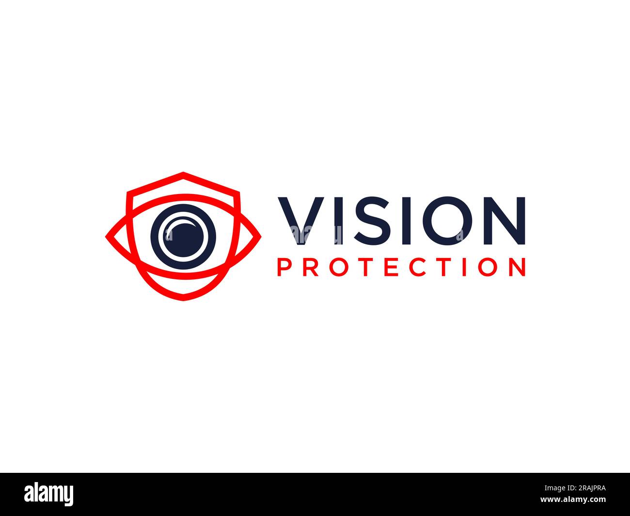 Eye Vision Logo Design Icon Symbol. Stock Vector