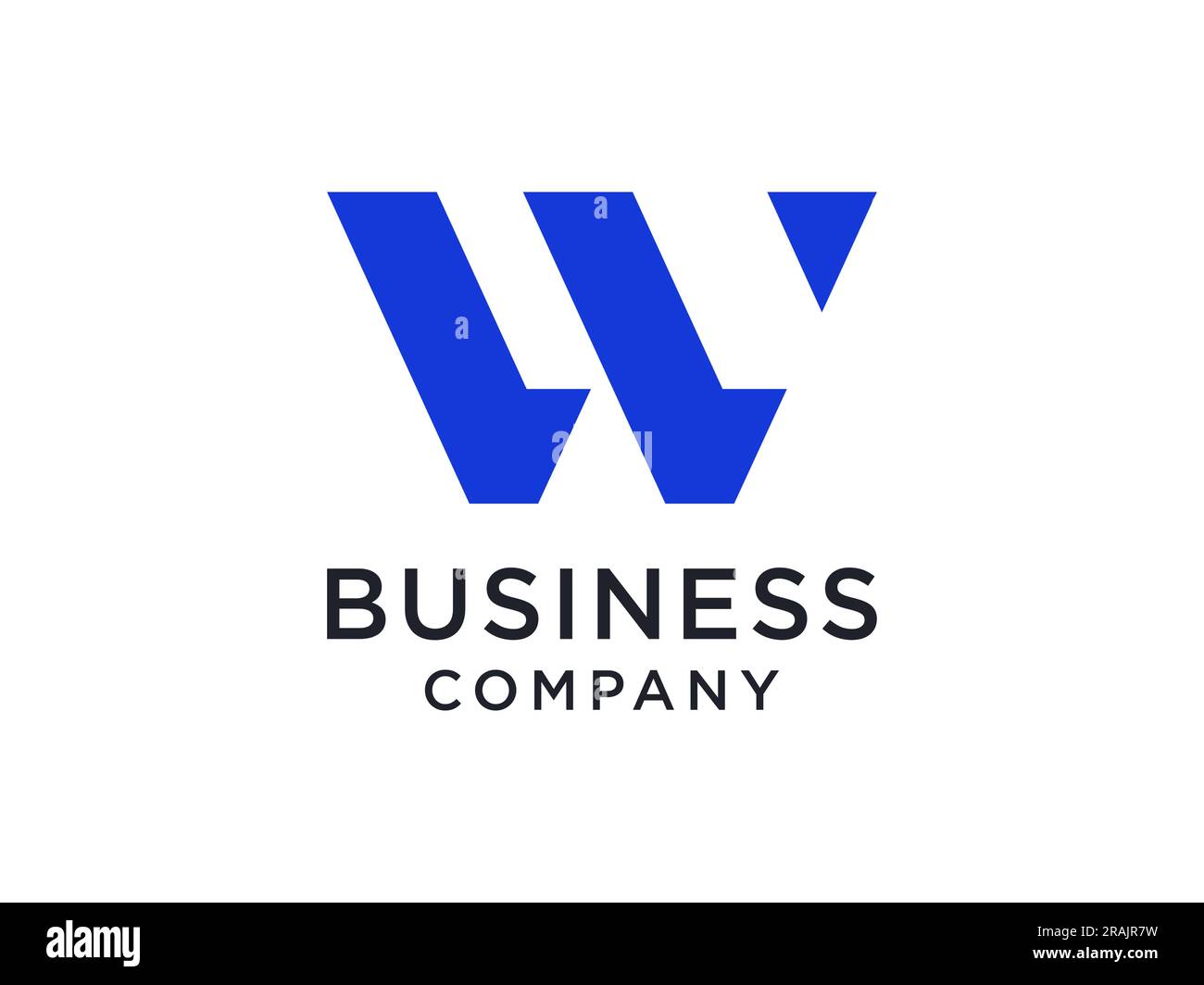 Letter W logo template. Modern elegant logotype Stock Vector Image ...