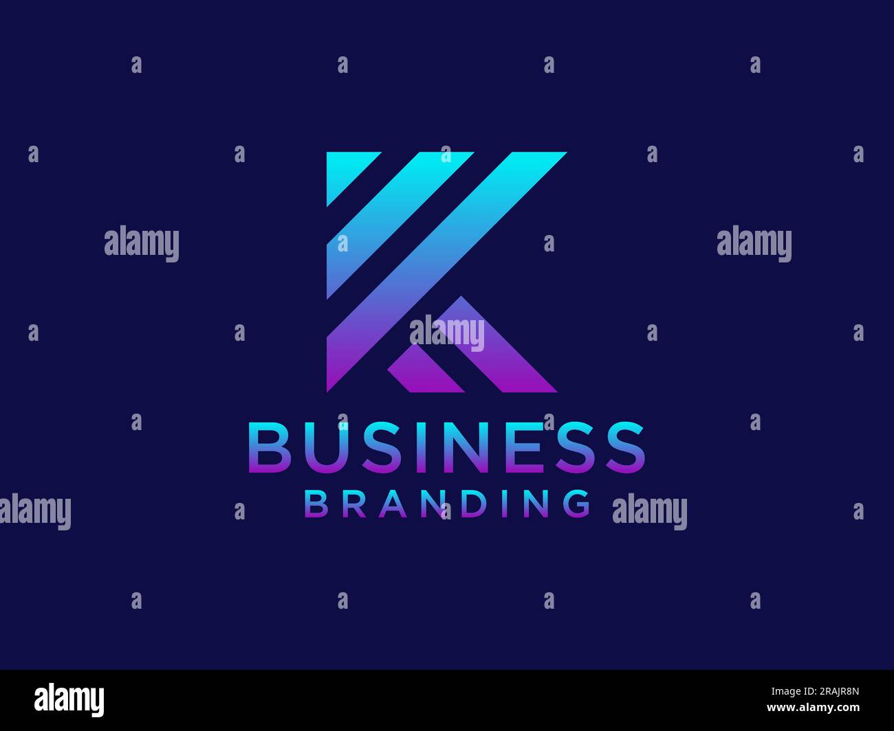 Creative and Minimalist Letter R Logo Design Icon Stock Vector