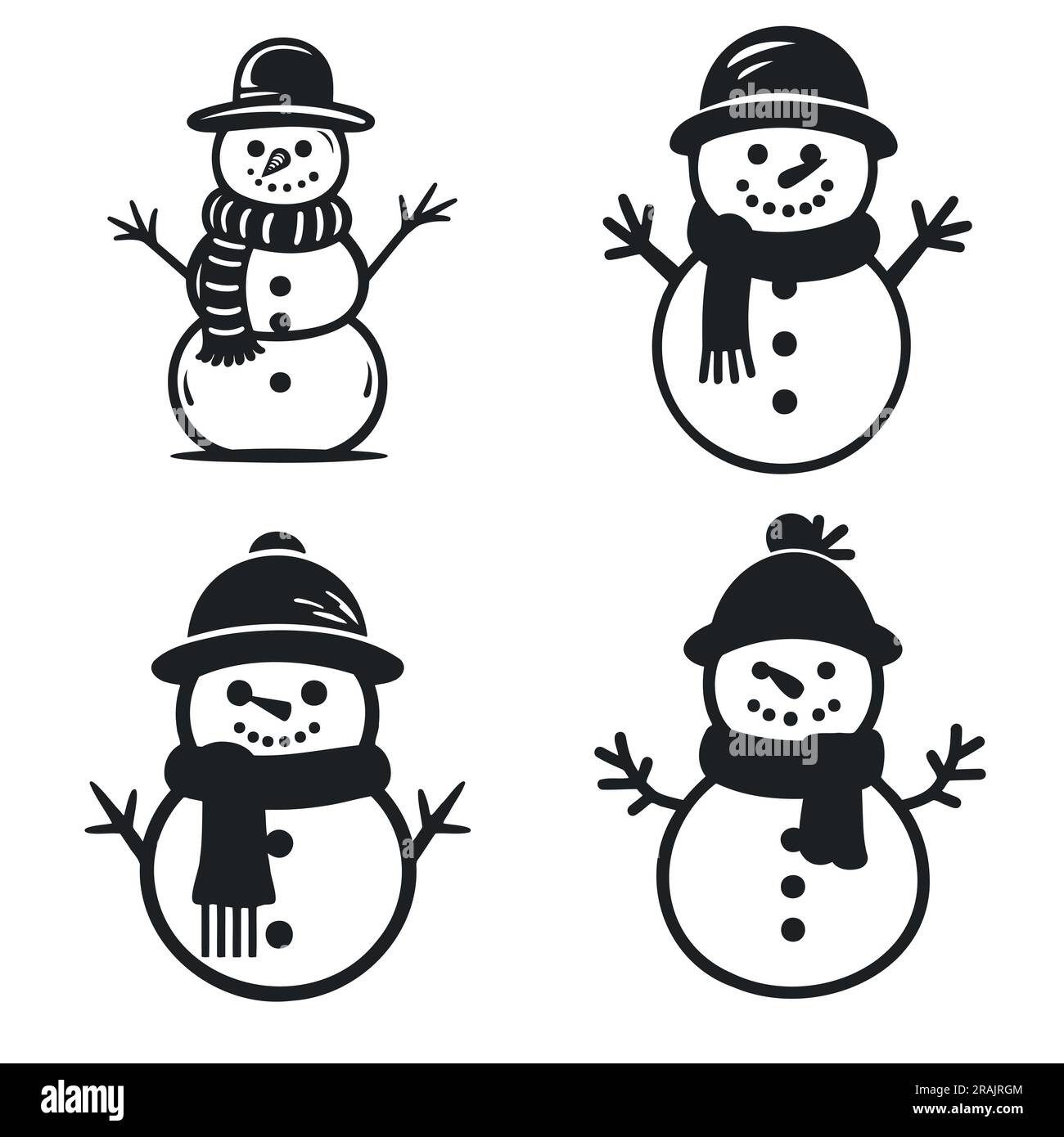 mafia hat clipart for snowman