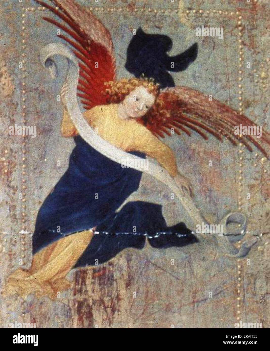 Angel (from Altar of Philip the Bold) 1399 by Melchior Broederlam Stock Photo