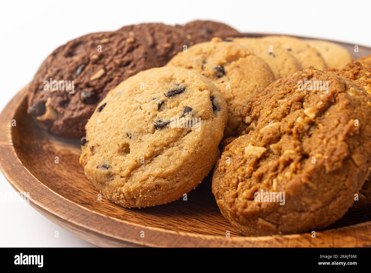 Cookies on a white background Stock Photo