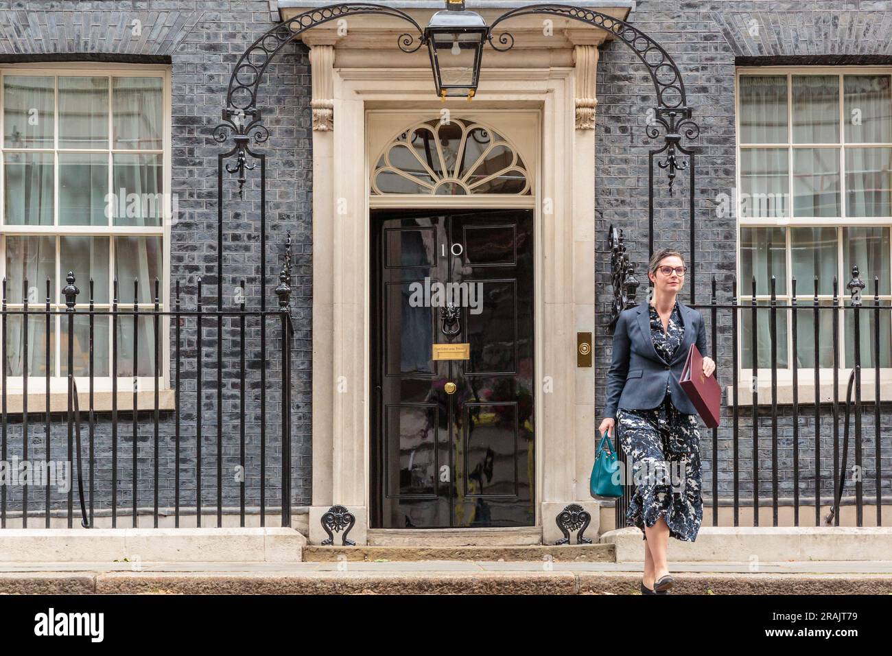 Downing Street, London, UK. 4th July 2023.  Chloe Smith, acting Secretary of State for Science, Innovation and Technology attends the weekly Cabinet Meeting at 10 Downing Street. Photo by Amanda Rose/Alamy Live News Stock Photo