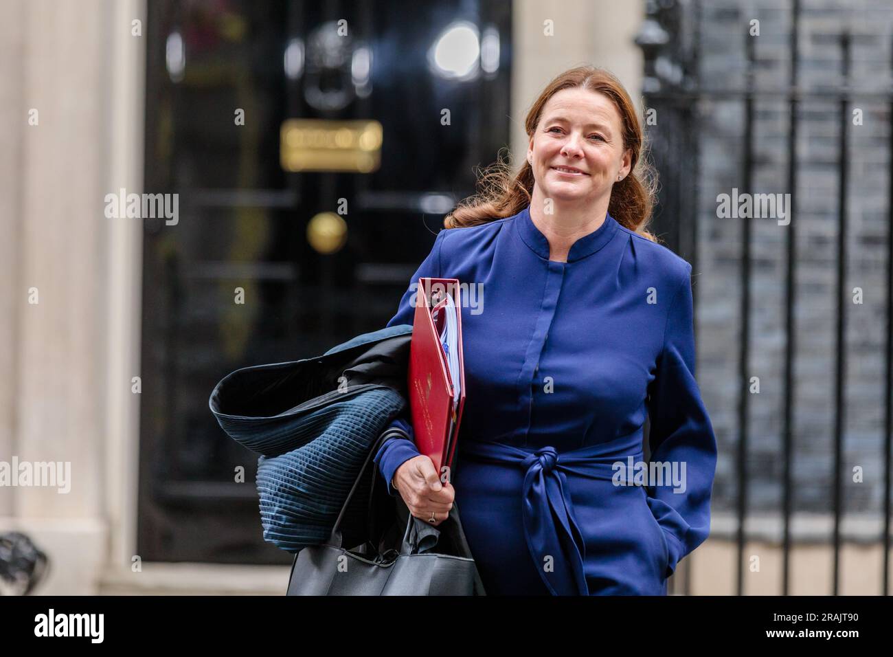 Downing Street, London, UK. 4th July 2023.  Gillian Keegan, Secretary of State for Education, attends the weekly Cabinet Meeting at 10 Downing Street. Photo by Amanda Rose/Alamy Live News Stock Photo