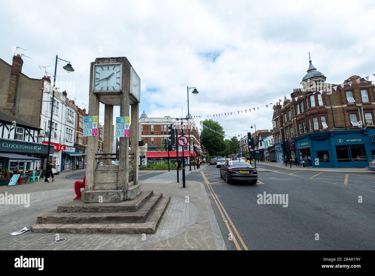 London June 2023 Hanwell Clock Tower in Hanwell W7, Ealing West