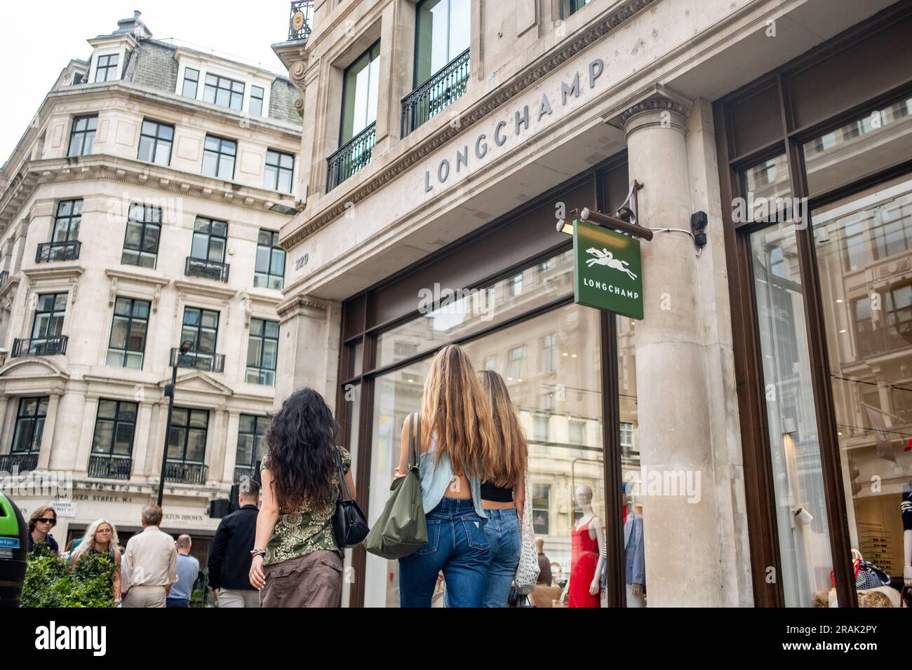 Longchamp regents street best sale