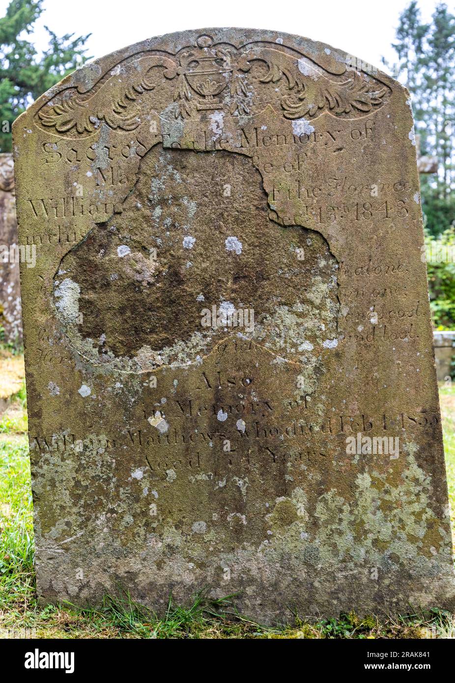 St Mary the Virgin parish church, St Briavels Stock Photo