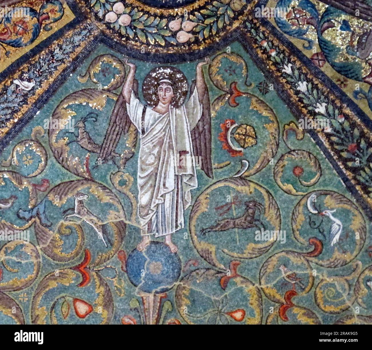 Mosaici Volta E Arcone 547 by Byzantine Mosaics Stock Photo - Alamy