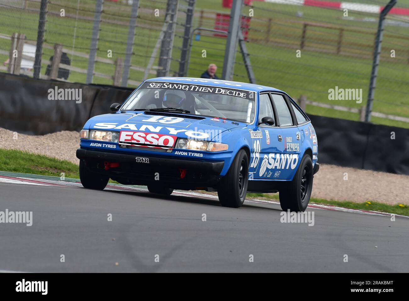 Michael Whitaker, Rover SD1, HRDC ‘Gerry Marshall’ Trophy Series, over ...