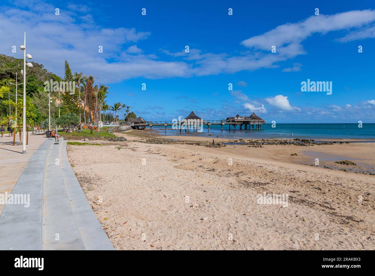 Noumea; New Caledonia 03 June 2023 People relaxing in the afternoon