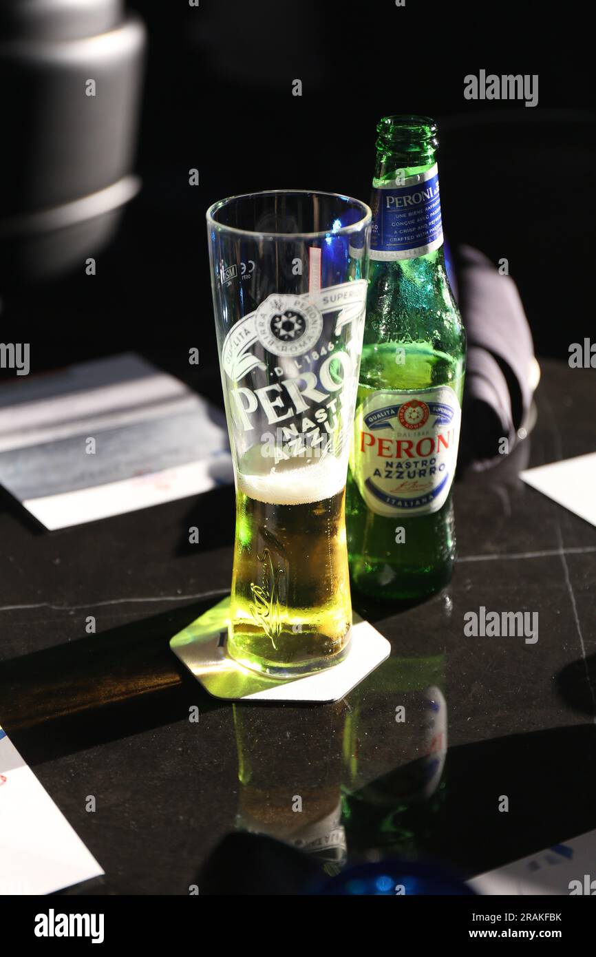Peroni Beer Bottle Studio Shot Stock Photo - Download Image Now - Peroni,  Beer - Alcohol, Drop - iStock