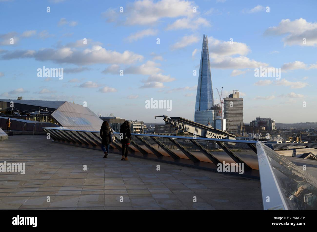 The Shard viewed from One New Change Stock Photo