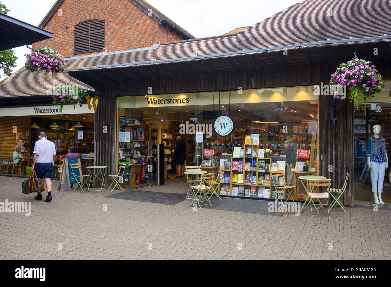 Waterstone's Furlong shopping centre, Ringwood, Hampshire, UK