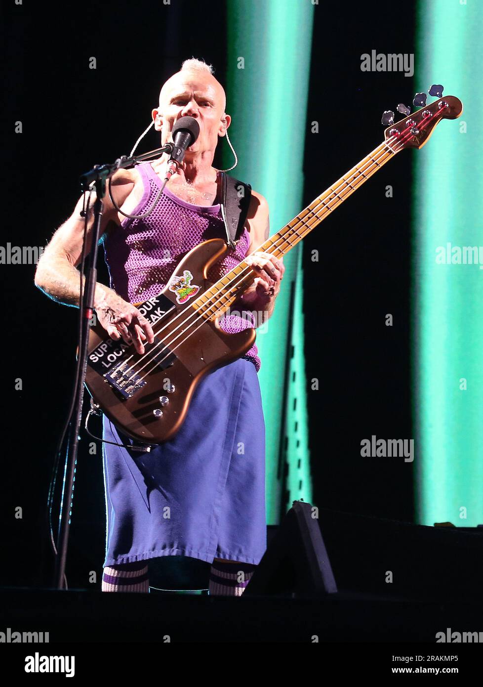 Milan, It. 02nd July, 2023. Red Hot Chili Peppers in concert at the La