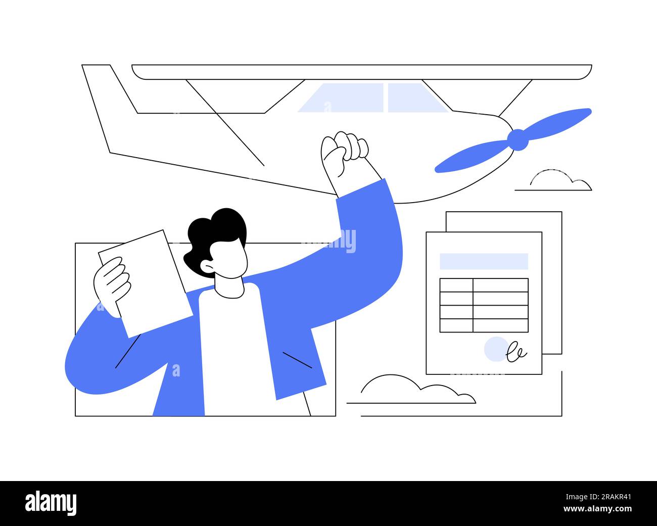 get-ppl-license-abstract-concept-vector-illustration-stock-vector-image