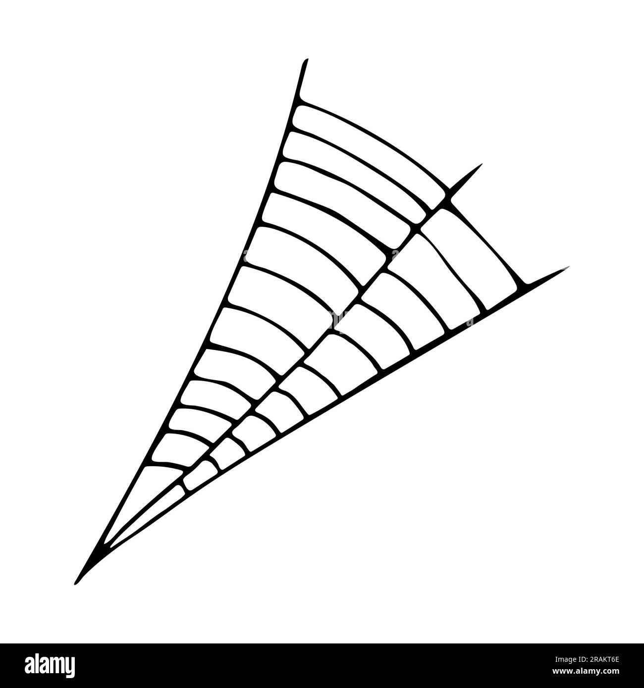 Black web on white background Vector illustration Stock Vector Image ...