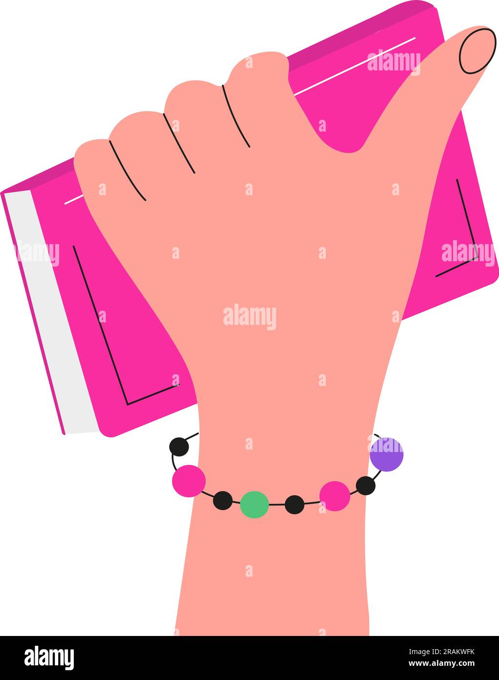 Hand hold book icon. Concept of literature, dictionaries, encyclopedias ...