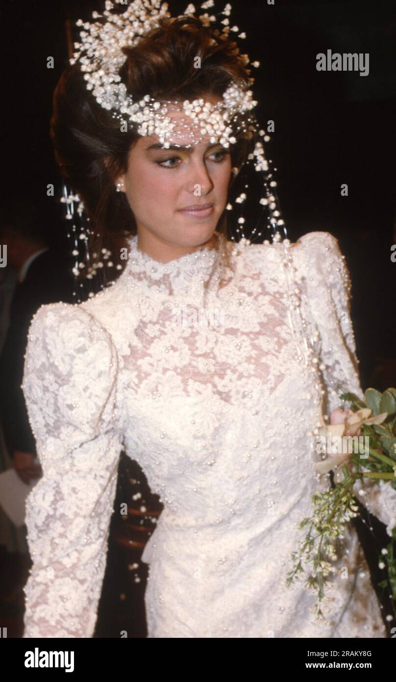 1985 Brooke Shields  John Barrett/PHOTOlink Stock Photo