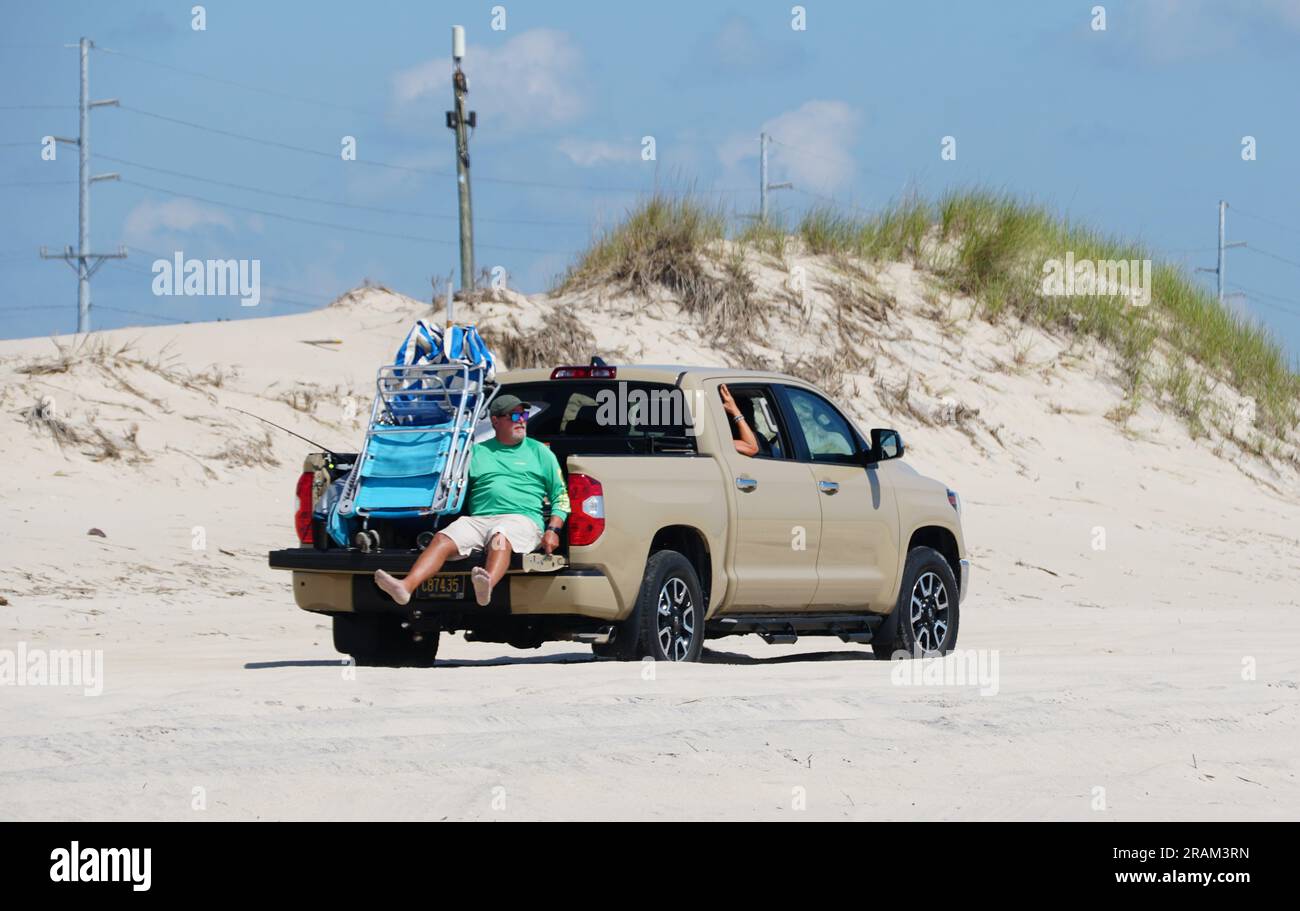 Faithful Steward, Delaware, U.S.A July 4, 2023 A man riding a truck
