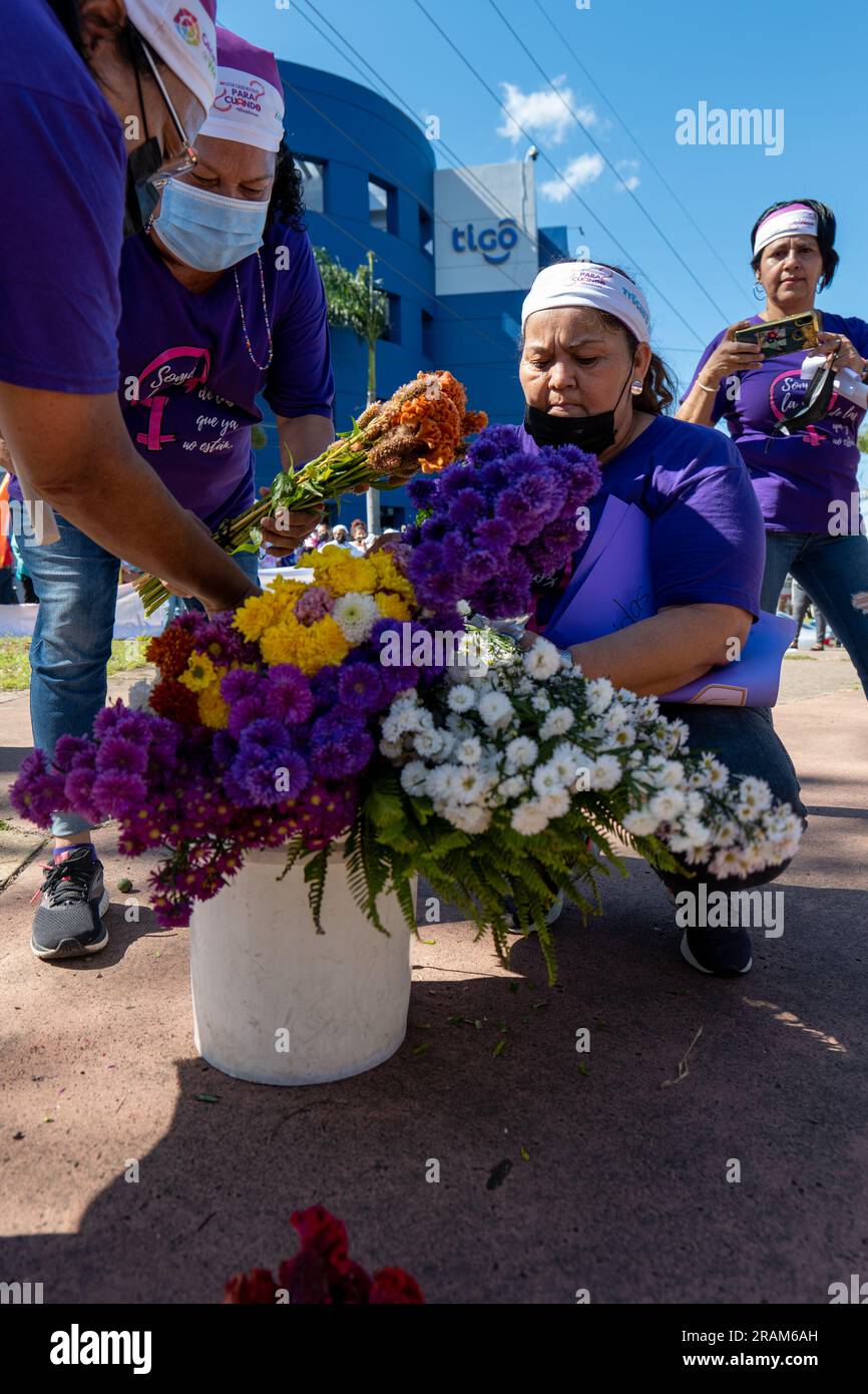 Tegucigalpa, Francisco Morazan, Honduras November 25, 2022 Women