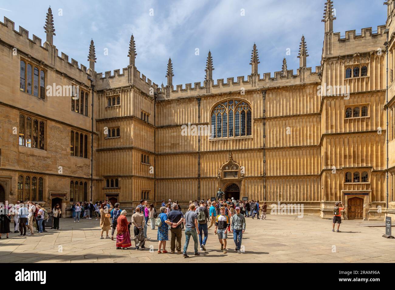 The Bodleian Weston Library, part of Oxford University. Stock Photo